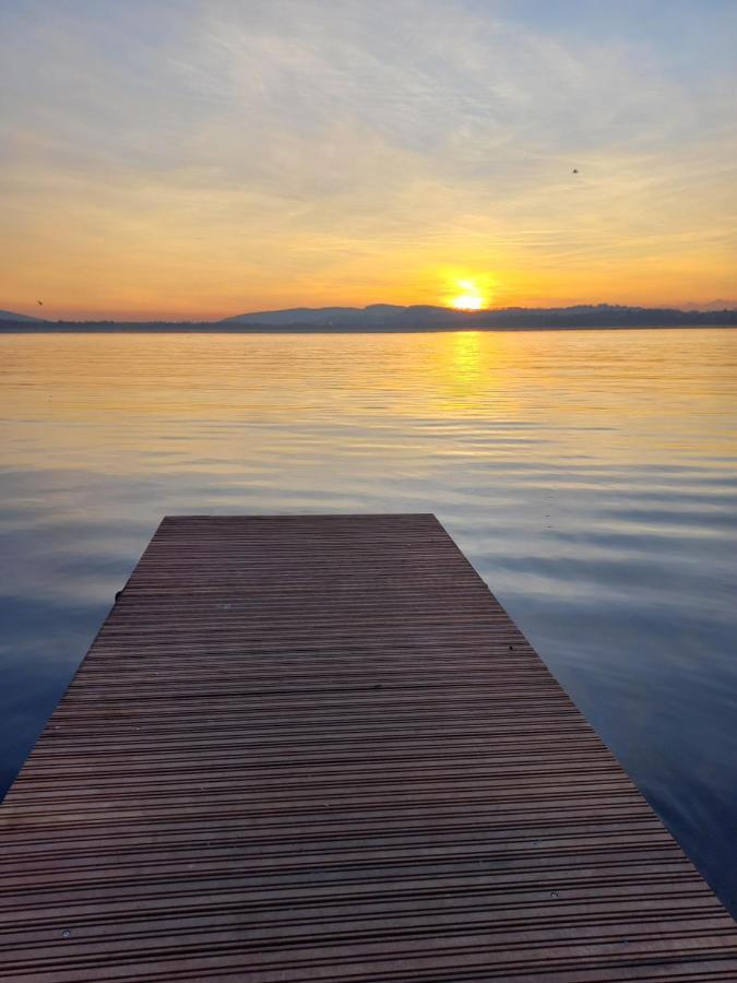 Appartamento Miralago Con Giardino Sul Lago ガヴィラーテ エクステリア 写真