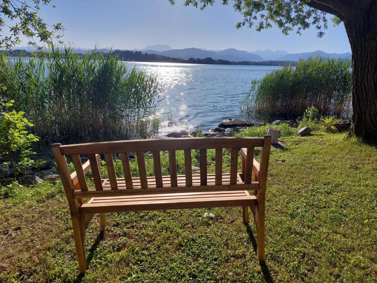 Appartamento Miralago Con Giardino Sul Lago ガヴィラーテ エクステリア 写真